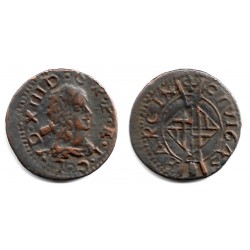 Luis XIII (Principado Catalán). 1643. Seiseno (BC/BC+) Ceca de Barcelona