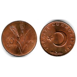 (891.2) Turquía. 1973. 10 Kurus (SC)