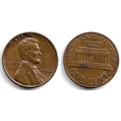 (201) Estados Unidos de América. 1962. 1 Cent (MBC-)