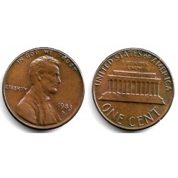 (201b) Estados Unidos de América. 1983(D). 1 Cent (MBC)