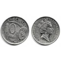 (81) Australia. 1988. 10 Cents (MBC)