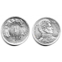 (179a) Chile. 1958. 1 Peso (SC-)