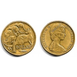 (77) Australia. 1984. 1 Dollar (BC+)
