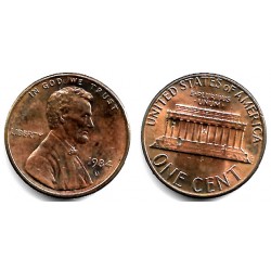(201b) Estados Unidos de América. 1984(D). 1 Cent (MBC-)