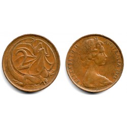 (63) Australia. 1966. 2 Cents (MBC)