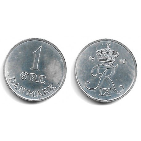 (839.2) Dinamarca. 1970. 1 Ore (EBC+)