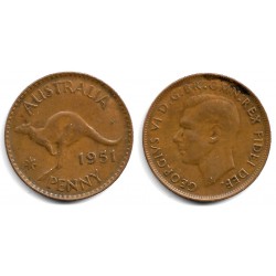 (43) Australia. 1951. 1 Penny (MBC-)