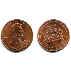 (201b) Estados Unidos de América. 1996(D). 1 Cent (MBC+)