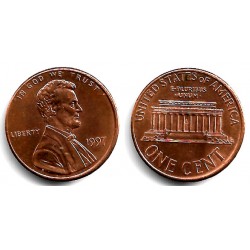 (201b) Estados Unidos de América. 1997. 1 Cent (EBC)