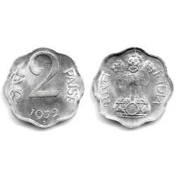 (13.6) India. 1972. 2 Paise (SC)