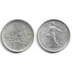 (926) Francia. 1962. 5 Francs (MBC) (Plata)