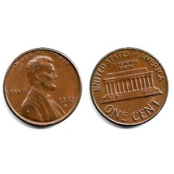 (201) Estados Unidos de América. 1972(D). 1 Cent (MBC)