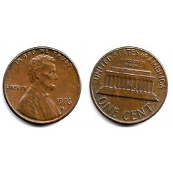 (201) Estados Unidos de América. 1976(D). 1 Cent (MBC-)