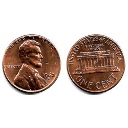 (201) Estados Unidos de América. 1960(D). 1 Cent (EBC)