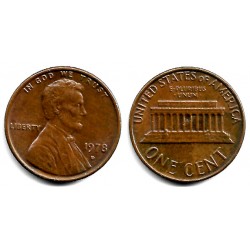 (201) Estados Unidos de América. 1978(D). 1 Cent (MBC+)