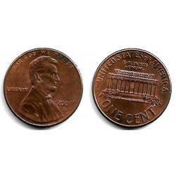 (201b) Estados Unidos de América. 2001(D). 1 Cent (MBC)