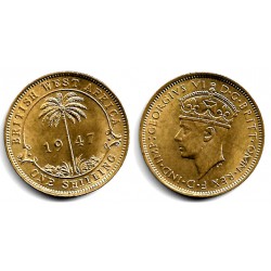 (23) África del Oeste Británica. 1947. 1 Shilling (EBC+)