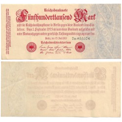 (92) Imperio Alemán (Weimar). 1923. 500000 Mark (EBC)
