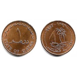 (2) Qatar. 1973. 1 Dirham (SC)