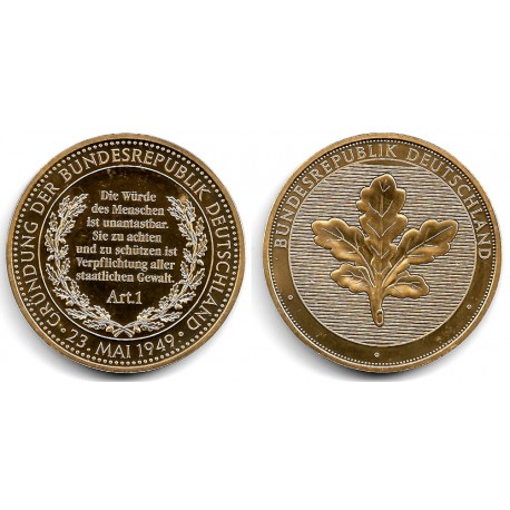 Medalla Conmemorativa de la Fundación de la República Federal de Alemania (SC)
