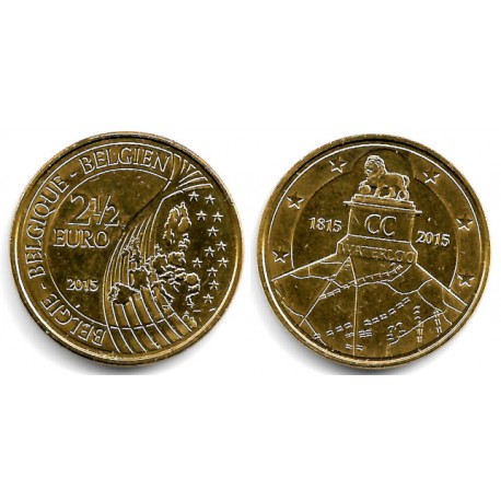 Bélgica. 2015. 2½ Euro (SC-)