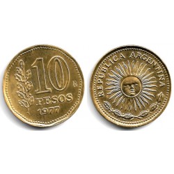 (72) Argentina. 1977. 10 Pesos (MBC)