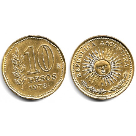 (72) Argentina. 1978. 10 Pesos (MBC)
