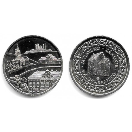 Eslovaquia. Medalla Conmemorativa. Myajvsko, Záhorie y Malokarpatsko (SC)