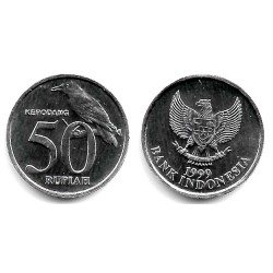 (60) Indonesia. 1999. 50 Rupiah (SC)