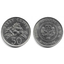 (53.1) Singapur. 1986. 50 Cents (MBC)