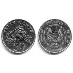 (102) Singapur. 2006. 50 Cents (MBC+)