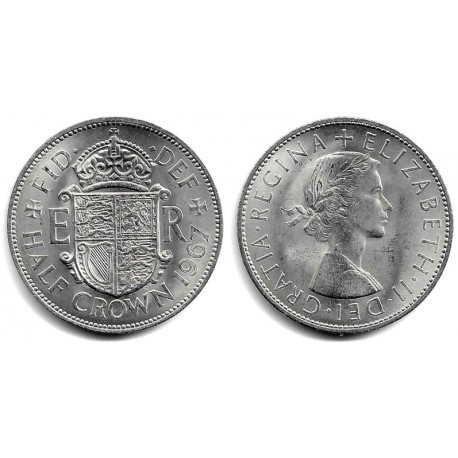 (907) Gran Bretaña. 1967. Half Crown (SC)
