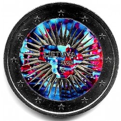 Lituania. 2025. 2 Euro (SC) Coloreada