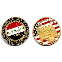 Medalla Conmemorativa. The Desert Bull. Operación Liberad Iraquí (EBC)