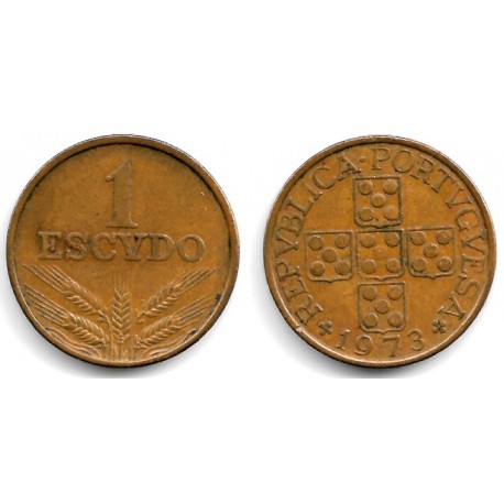 (597) Portugal. 1973. 1 Escudo (MBC)