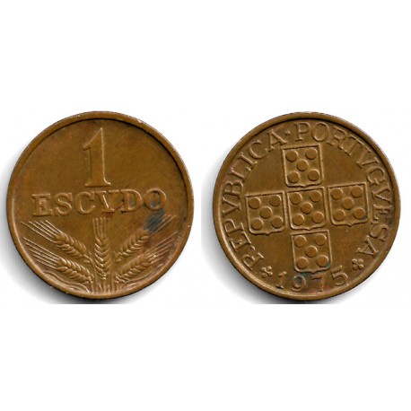 (597) Portugal. 1975. 1 Escudo (MBC)