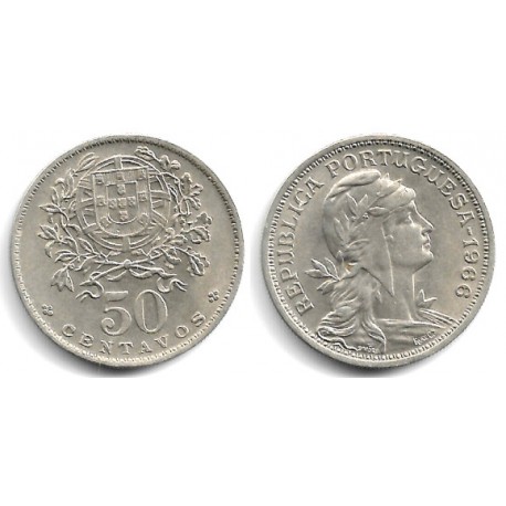 (577) Portugal. 1966. 50 Centavos (EBC)