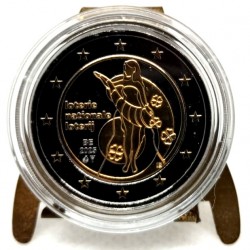 Bélgica. 2025. 2 Euro (SC) Oro & Rutenio