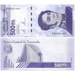 (W113) Venezuela. 2020. 500000 Bolívares (SC)