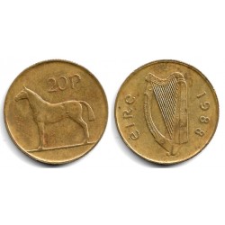 (25) Irlanda. 1988. 20 Pence (MBC-)