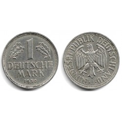 (110) Alemania. 1950(J). 1 Mark (MBC)