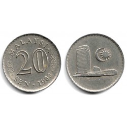 (4) Malasia. 1988. 20 Sen (BC)
