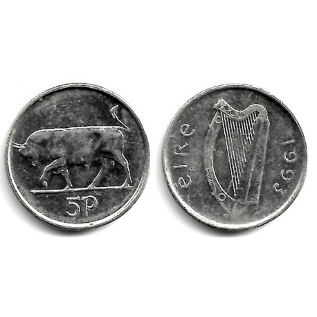 (28) Irlanda. 1993. 5 Pence (EBC)
