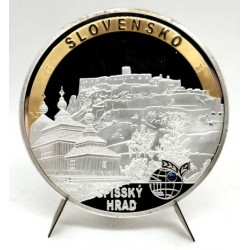 Medalla Conmemorativa Entrada al Euro de Eslovaquia (Proof) 70mm
