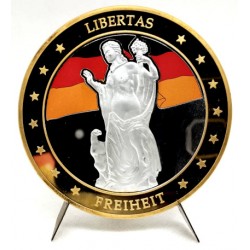 Medalla Conmemorativa Alemania LIBERTAS FREIHEIT (Proof) 70mm