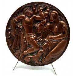 Medalla Sabadell. Gremio de Fabricantes. 1559-1959 (EBC+) 67mm