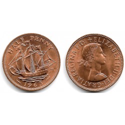 (896) Gran Bretaña. 1963. Half Penny (SC)