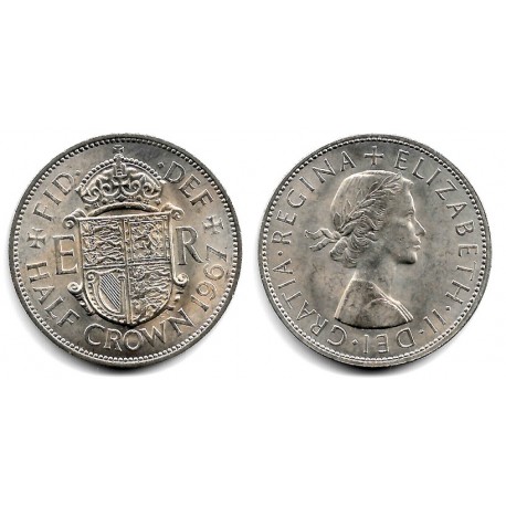 (907) Gran Bretaña. 1967. Half Crown (SC)