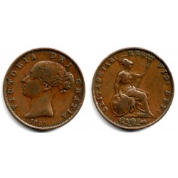 (726) Gran Bretaña. 1855. Half Penny (MBC)