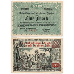 Itzehoe (Schleswig-Holstein). 1920. 1 Mark (EBC)